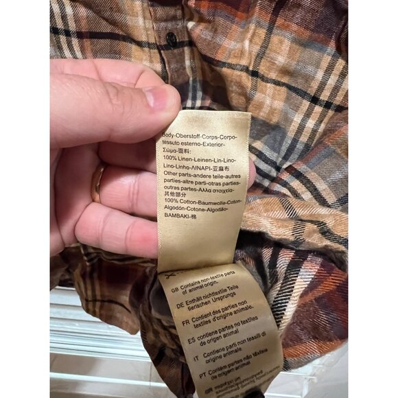 Scotch & Soda 100% Linen‎ Button Up Shirt - Size XXL - Picture 4 of 5